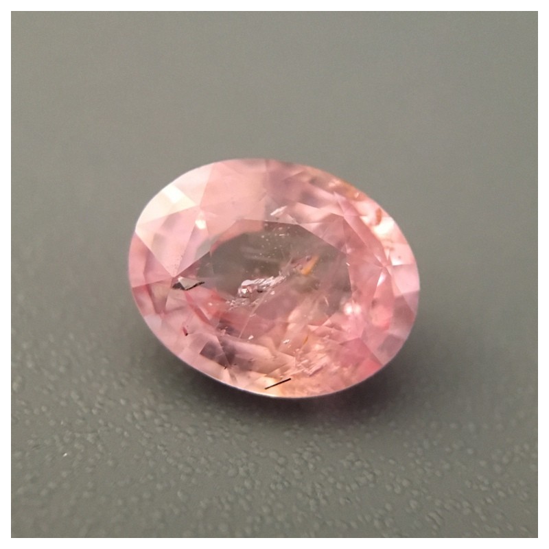 1.37 CTS | Natural Orange Pink sapphire |Loose Gemstone|New| Sri Lanka