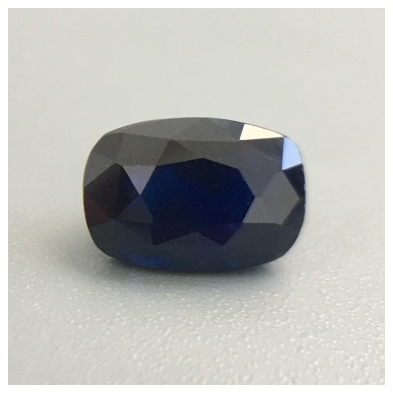 2.42 Carats Natural Dark Royal Blue sapphire |Loose Gemstone|Certified| Sri Lanka