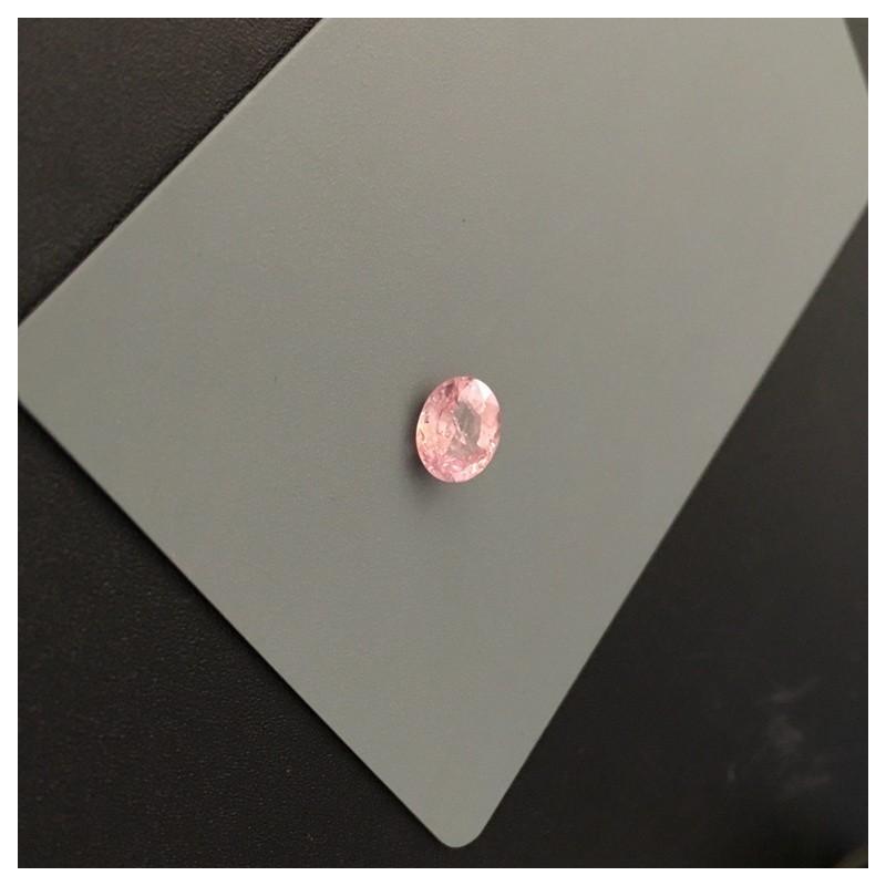 0.88 Carats Natural Unheated Orange Pink sapphire |new Certified|Sri Lanka