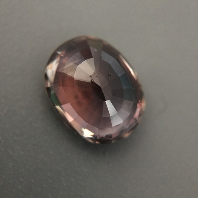 3.15 Carats Natural brownish to purple sapphire |New Certified| Madagascar