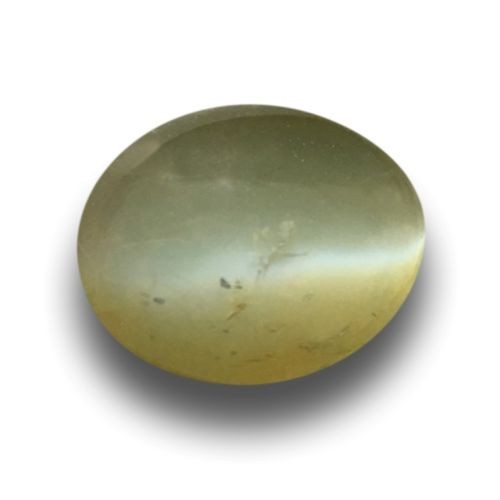 1.37 Carats | Natural Unheated Green Catseye |Loose Gemstone|New| Sri Lanka