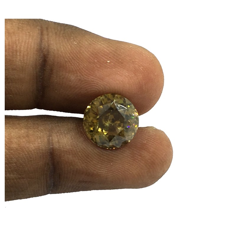 7.26 Carats|Natural unheated zircon|Loose Gemstone|New| Sri Lanka