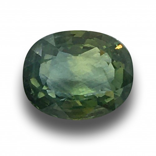 1.37 Carats |Natural Green Sapphire | Loose Gemstone | New| Sri Lanka
